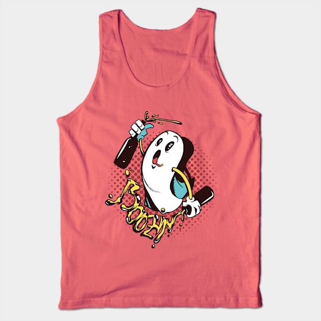 Boozin' Halloween T-shirt Tank Top by Gigi's Shop